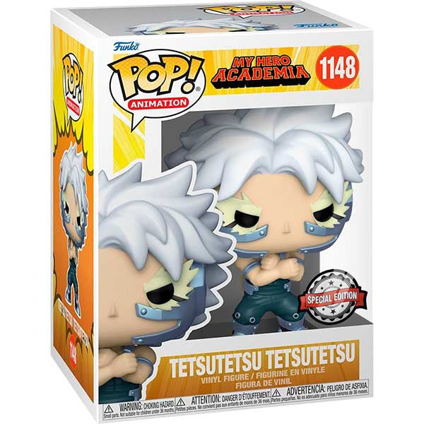 ACTION FIGURE FUNKO POP MY HERO ACADEMIA  TETSUTETSU TETSUTETSU S.ED 9 CM