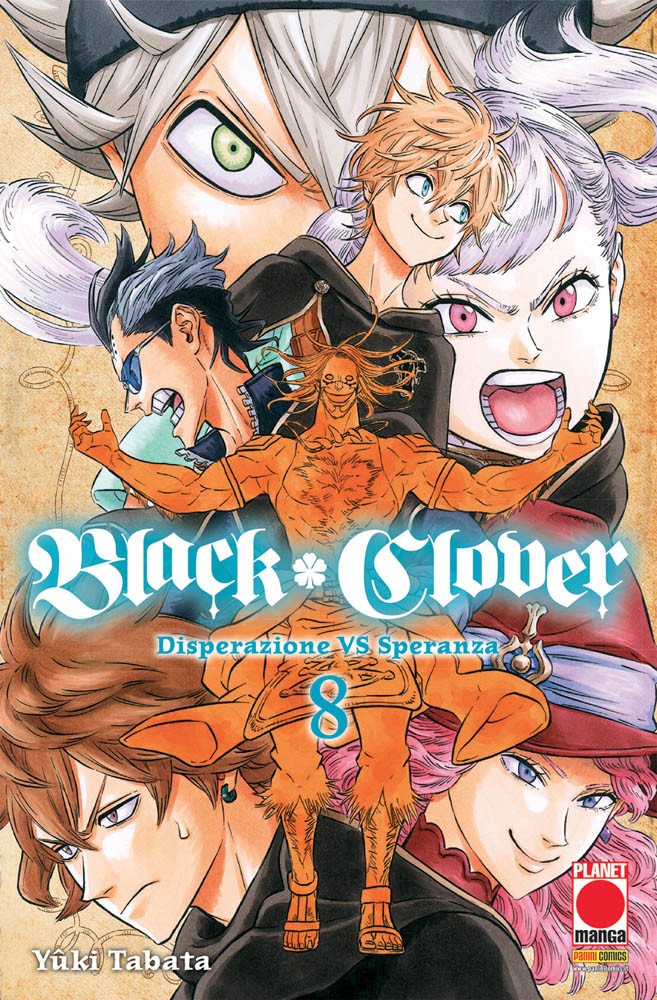 BLACK CLOVER SECONDA RISTAMPA 8