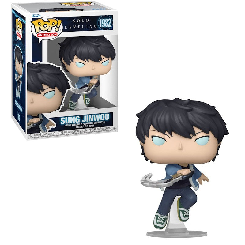 FUNKO POP 9CM SOLO LEVELING SUNG JINWOO 1982