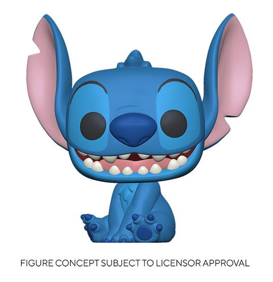 ACTION FIGURE FUNKO POP 1045 LILO&STITCH  STITCH SORRIDENTE 9 CM
