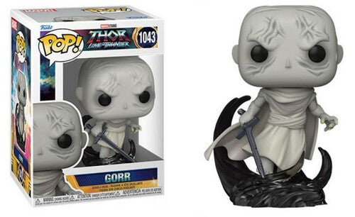 ACTION FIGURE FUNKO POP MARVEL THOR LOVE AND THUNDER  GORR  1043